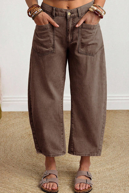 Celine Mid-rise Barrel Jeans