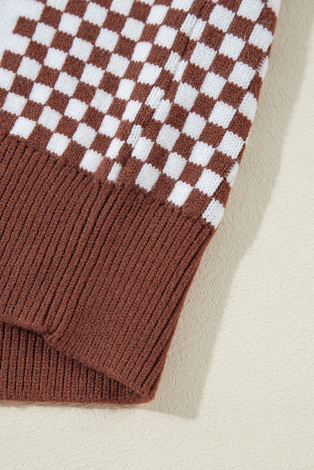 Kaya Checkered Sweater