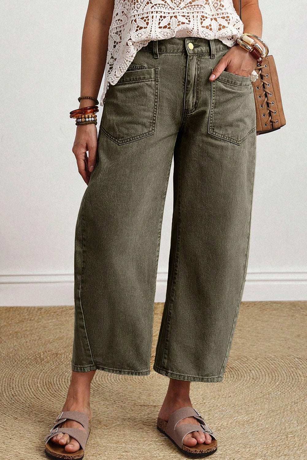 Celine Mid-rise Barrel Jeans