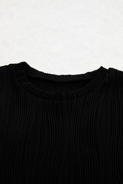 Hailey Wavy Textured Top