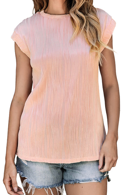 Hailey Wavy Textured Top