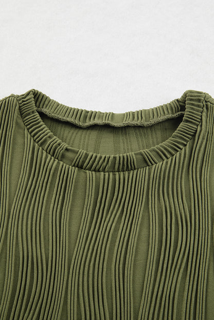 Hailey Wavy Textured Top