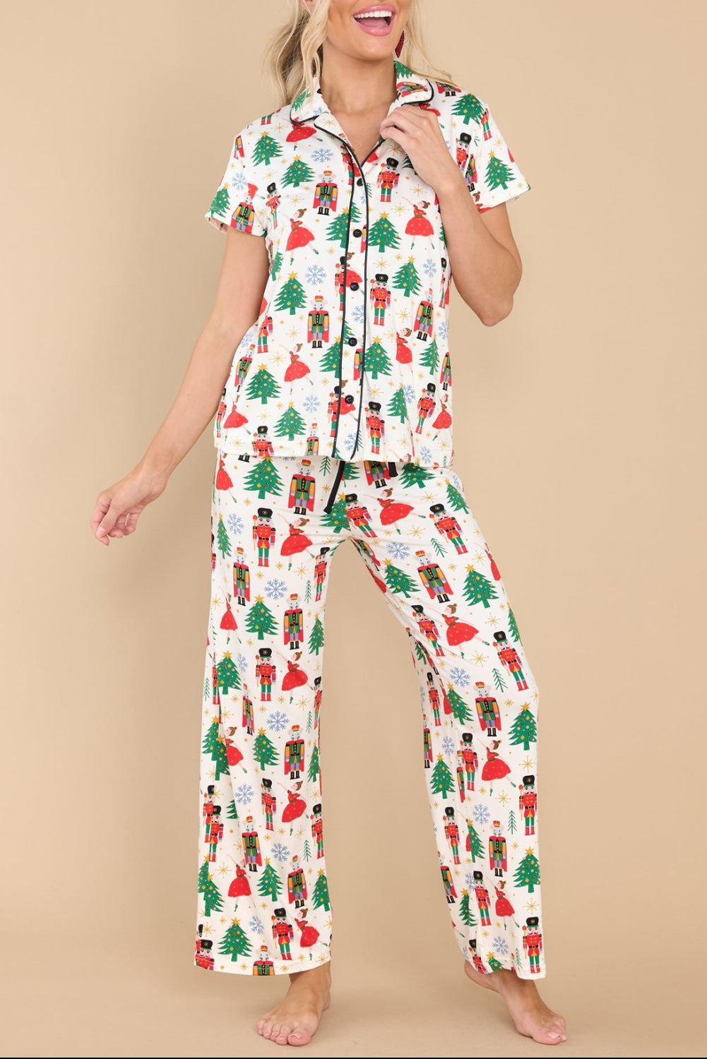 Christmas Nutcracker Pajama Set