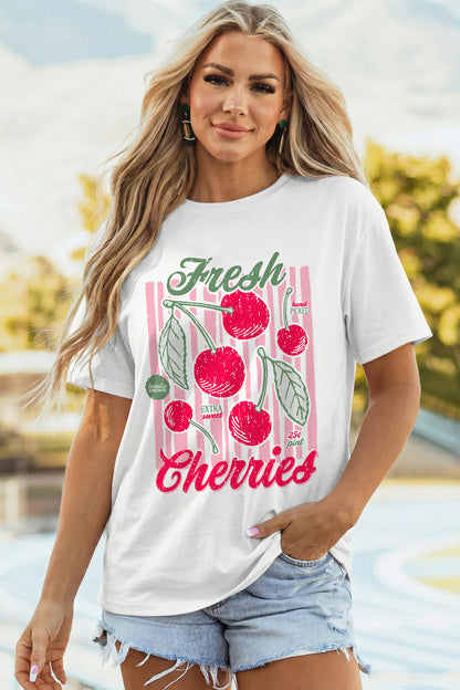 Fresh Cherries Graphic Tee