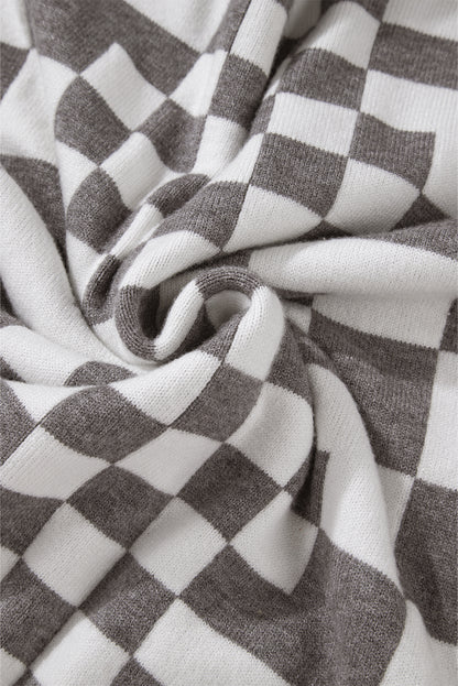 Kaya Checkered Sweater
