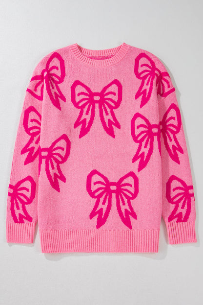 Saskia Bow Oversized Sweater