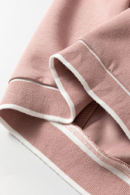 Livia Button Down Sweatshirt Cardigan