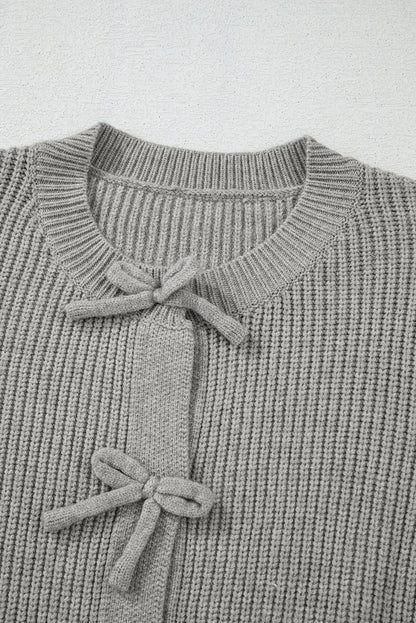 Willow Bow Knit Cardigan