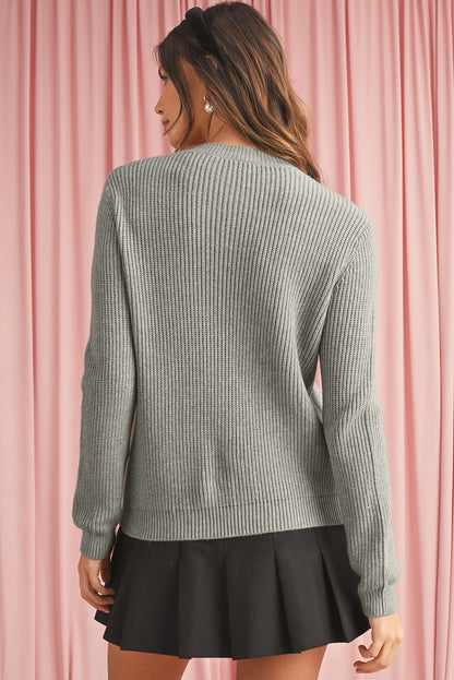 Willow Bow Knit Cardigan