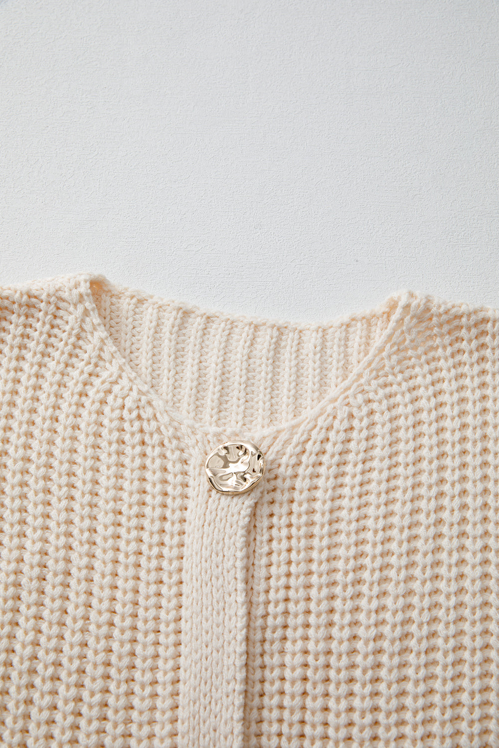 Saphira Knit Buttoned Sweater Vest