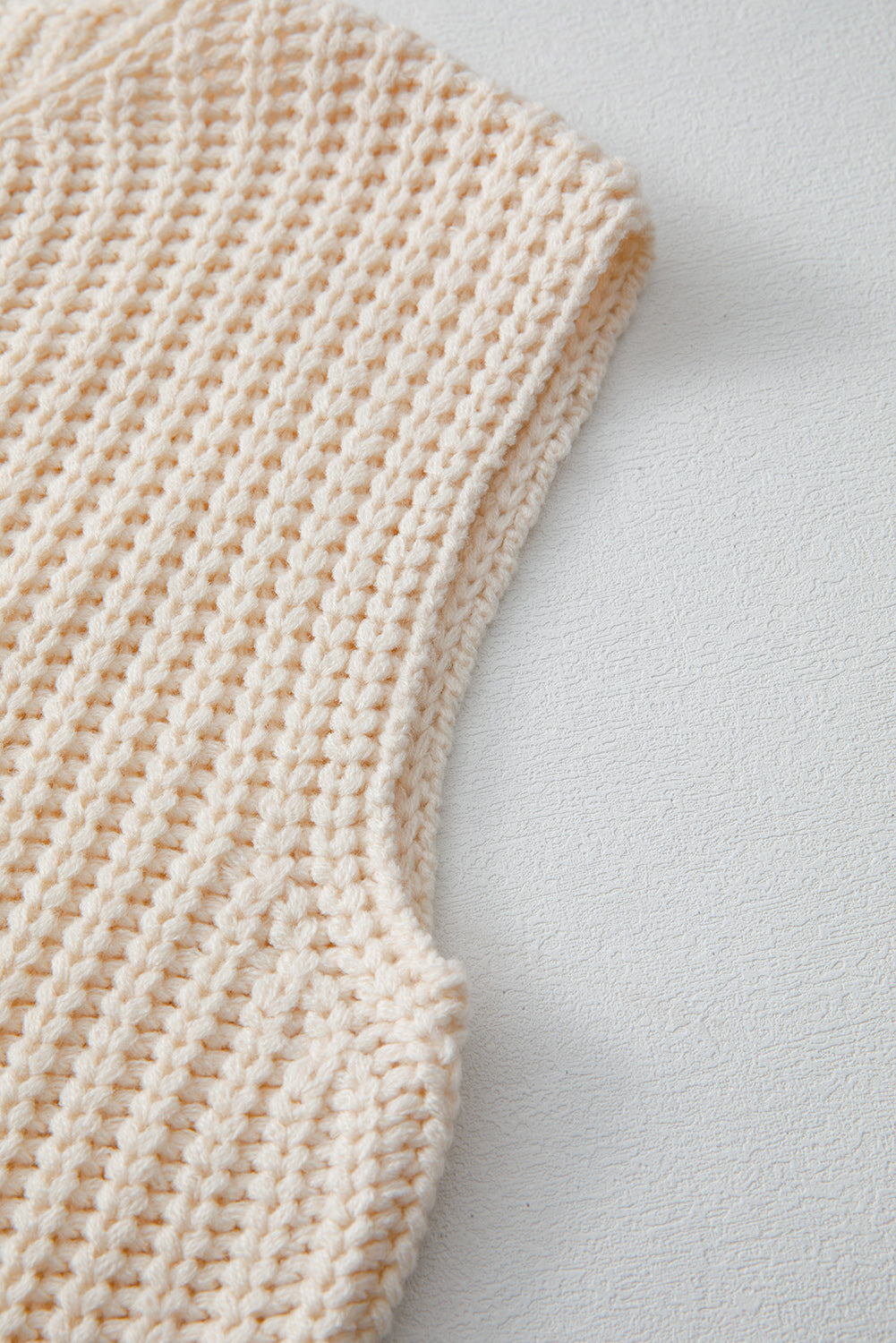 Saphira Knit Buttoned Sweater Vest