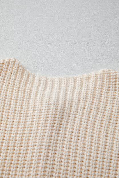 Saphira Knit Buttoned Sweater Vest