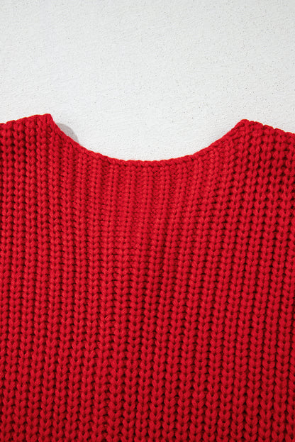 Saphira Knit Buttoned Sweater Vest