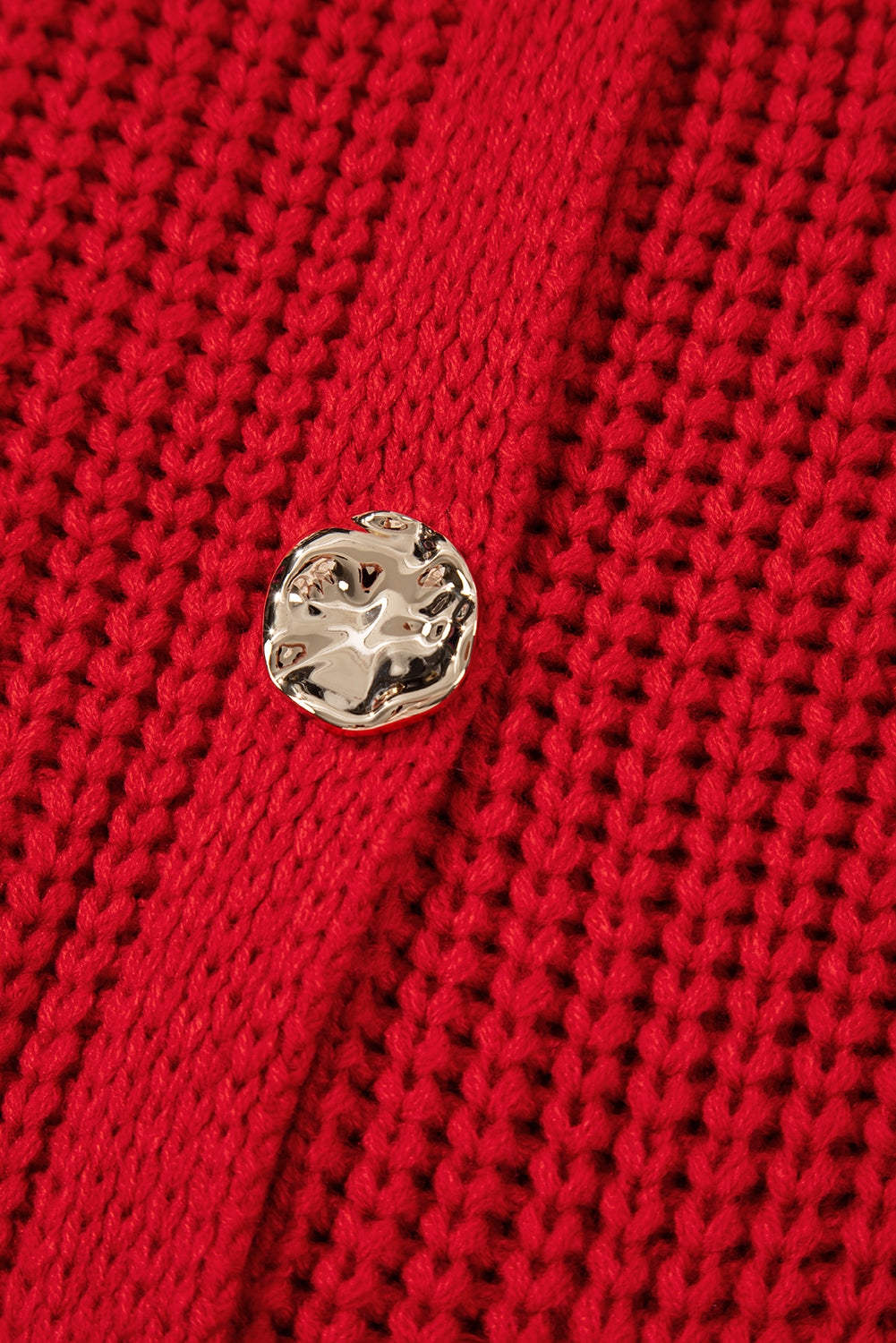 Saphira Knit Buttoned Sweater Vest