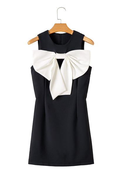 Noir Bow Little Black Dress