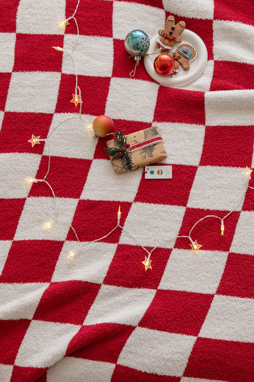 Checkerboard Flannel Blanket