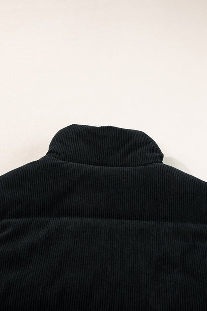 Corduroy Puffer Vest