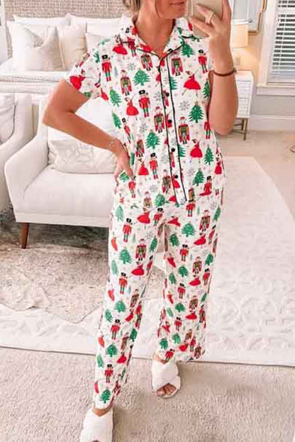 Christmas Nutcracker Pajama Set