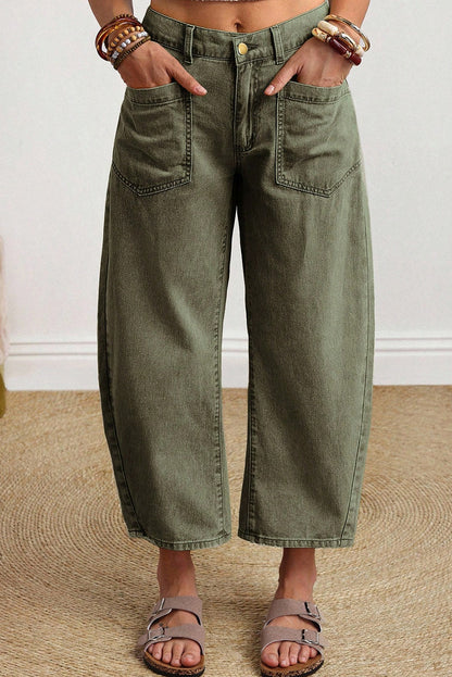 Celine Mid-rise Barrel Jeans