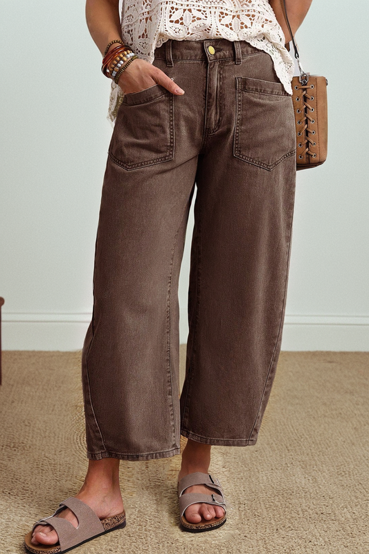 Celine Mid-rise Barrel Jeans