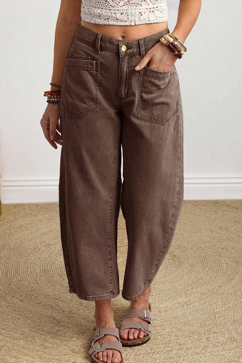 Celine Mid-rise Barrel Jeans