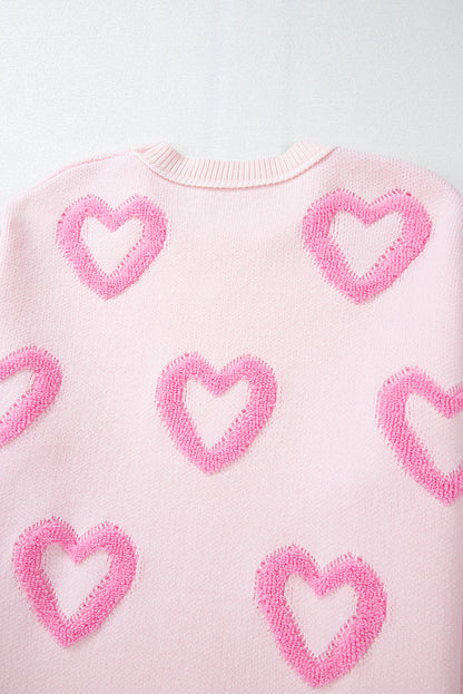 Verena Heart Oversized Sweater