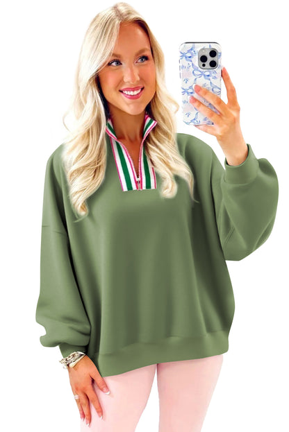 Esme Collared Pullover Sweatshirt