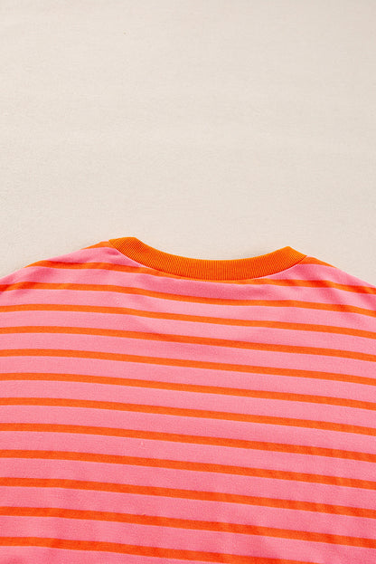 Mia Striped Oversized Sweatshirt
