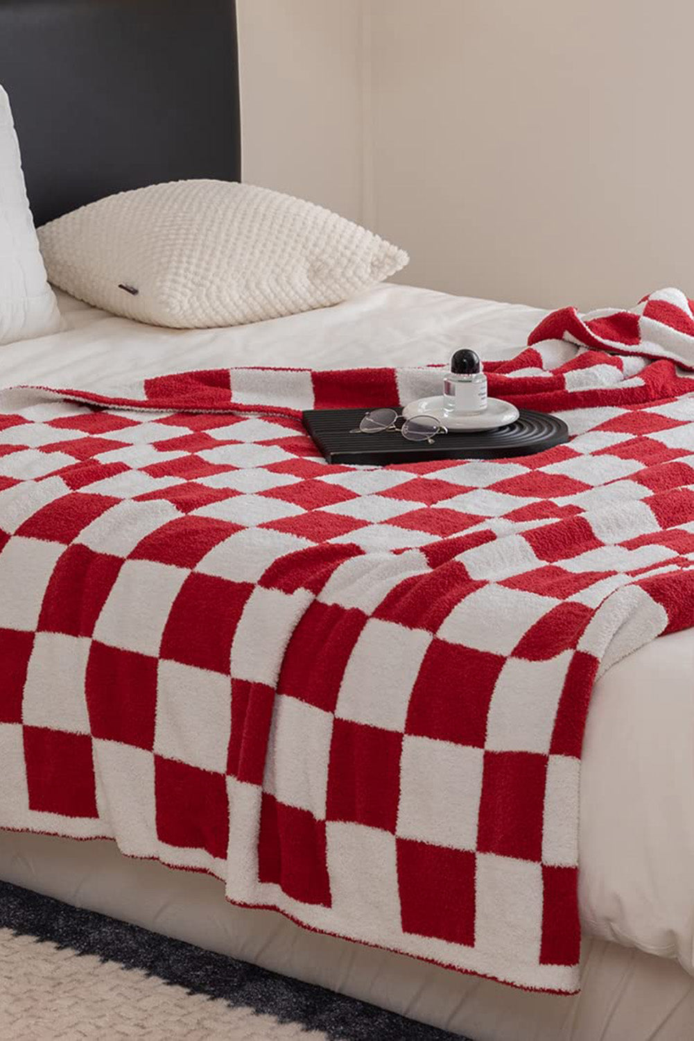 Checkerboard Flannel Blanket