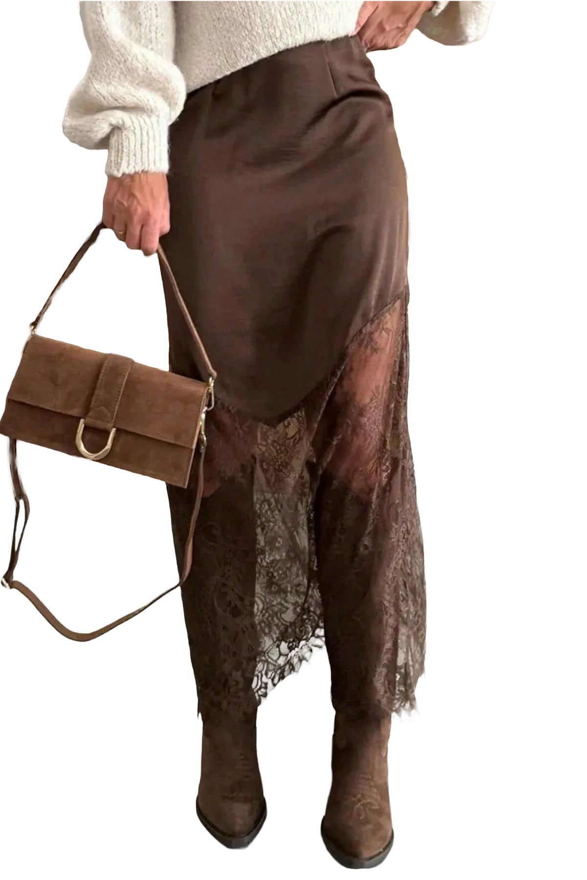 Sienna Lace Shift Skirt