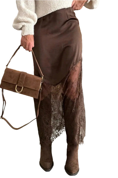 Sienna Lace Shift Skirt