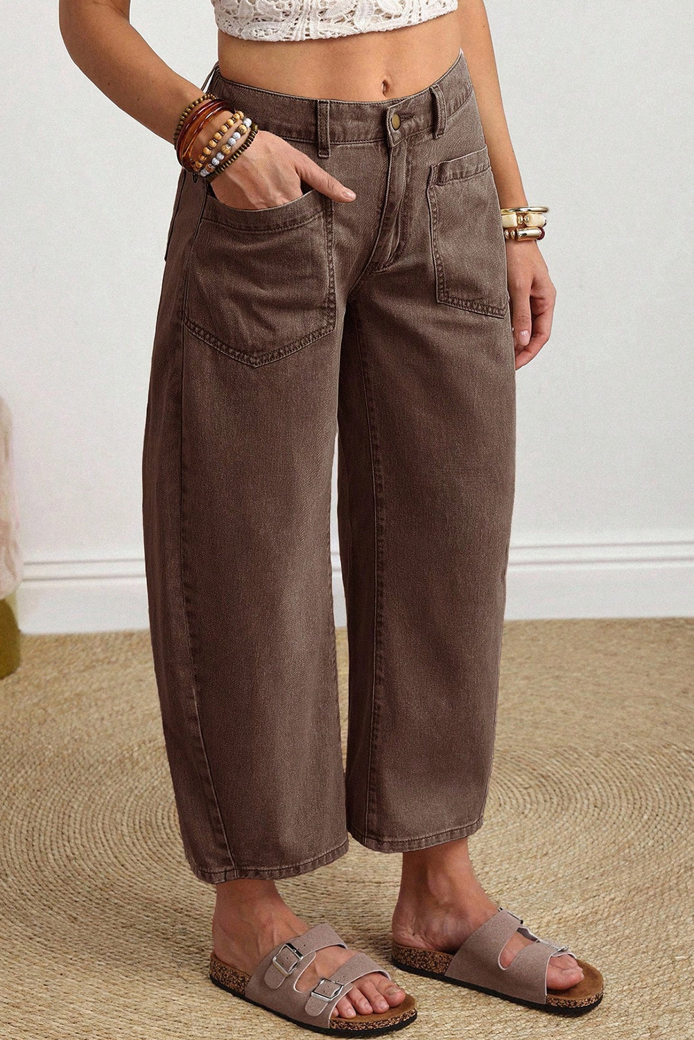 Celine Mid-rise Barrel Jeans