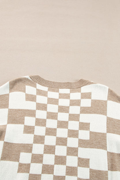 Kaya Checkered Sweater