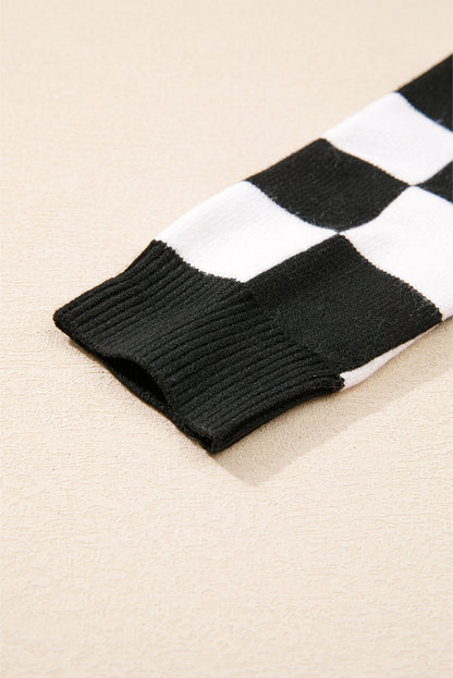 Kaya Checkered Sweater
